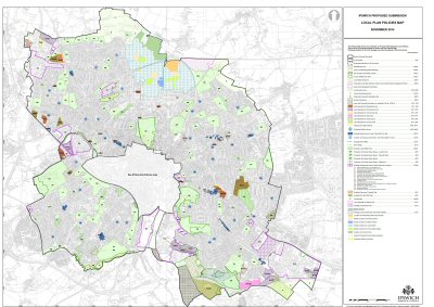 Draft Site Allocations DPD Policies Map