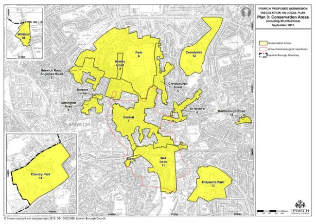 Plan 3 Conservation Areas September 2015