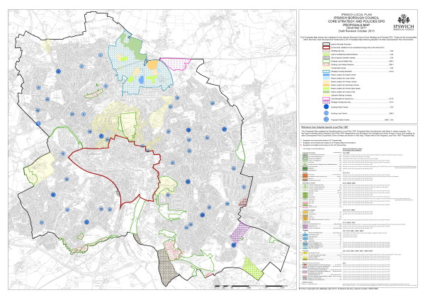 Revised 2011 Proposals map